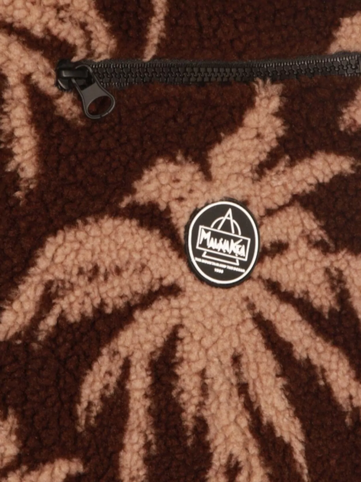 Mauna Kea Casual Jacket With Palm Tree Design