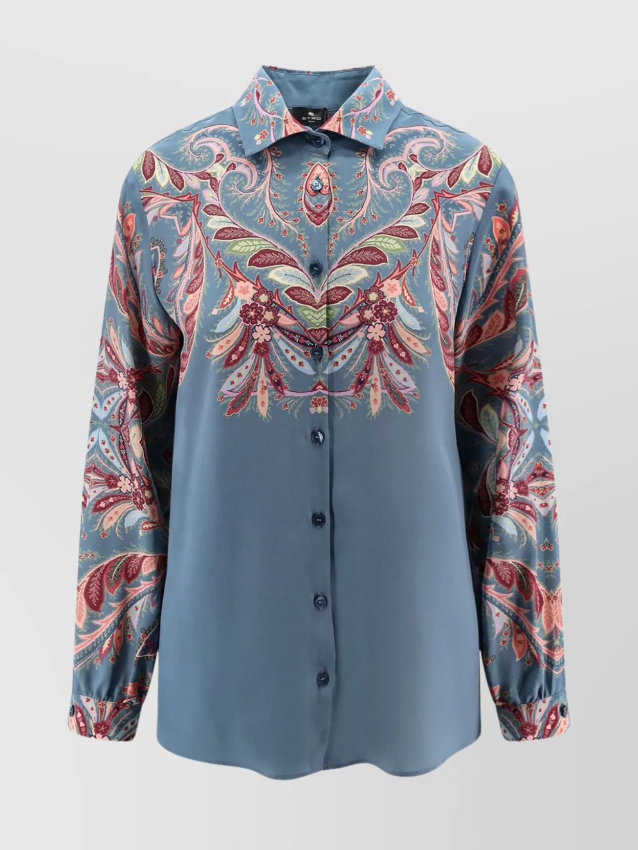 Etro Paisley Print Silk Shirt