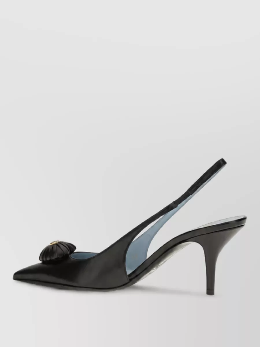 Valentino Garavani Leather Slingback Pumps