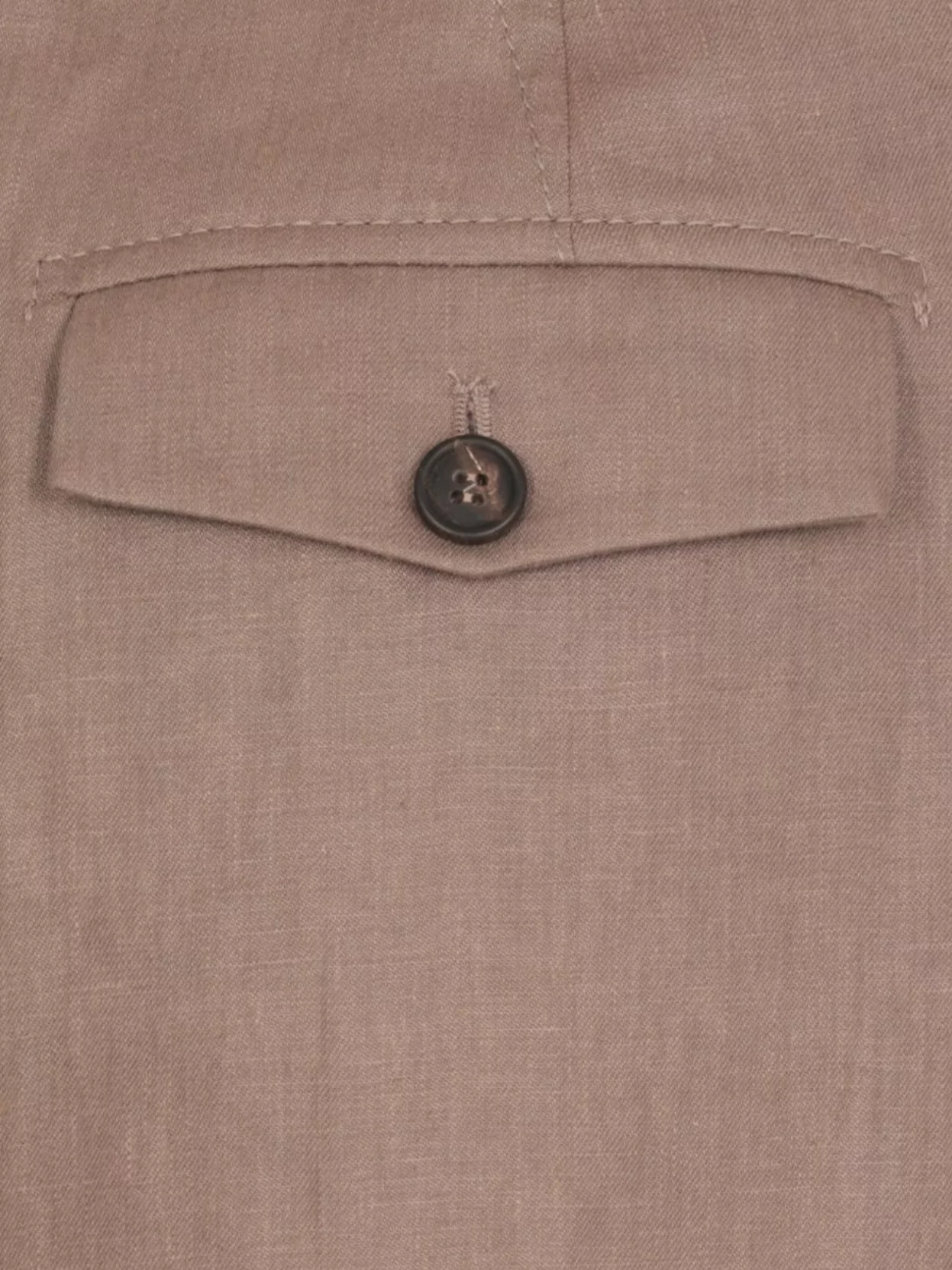 Brunello Cucinelli Linen Straight Leg Trousers With Front Pleats