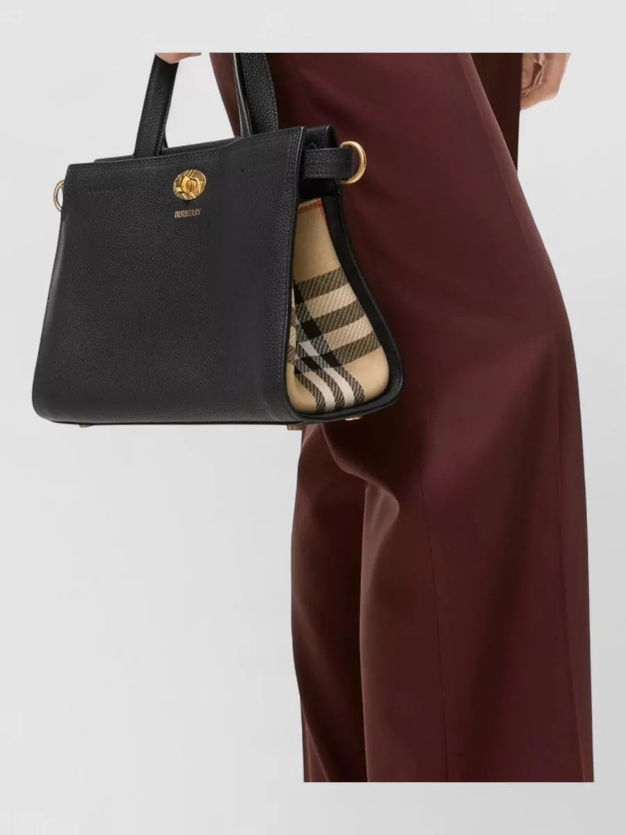 Burberry Cotswolds Mini Leather Shoulder Bag