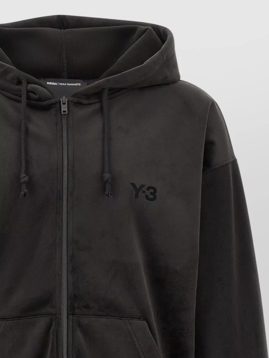 Y-3 Corduroy Zip Up Hoodie