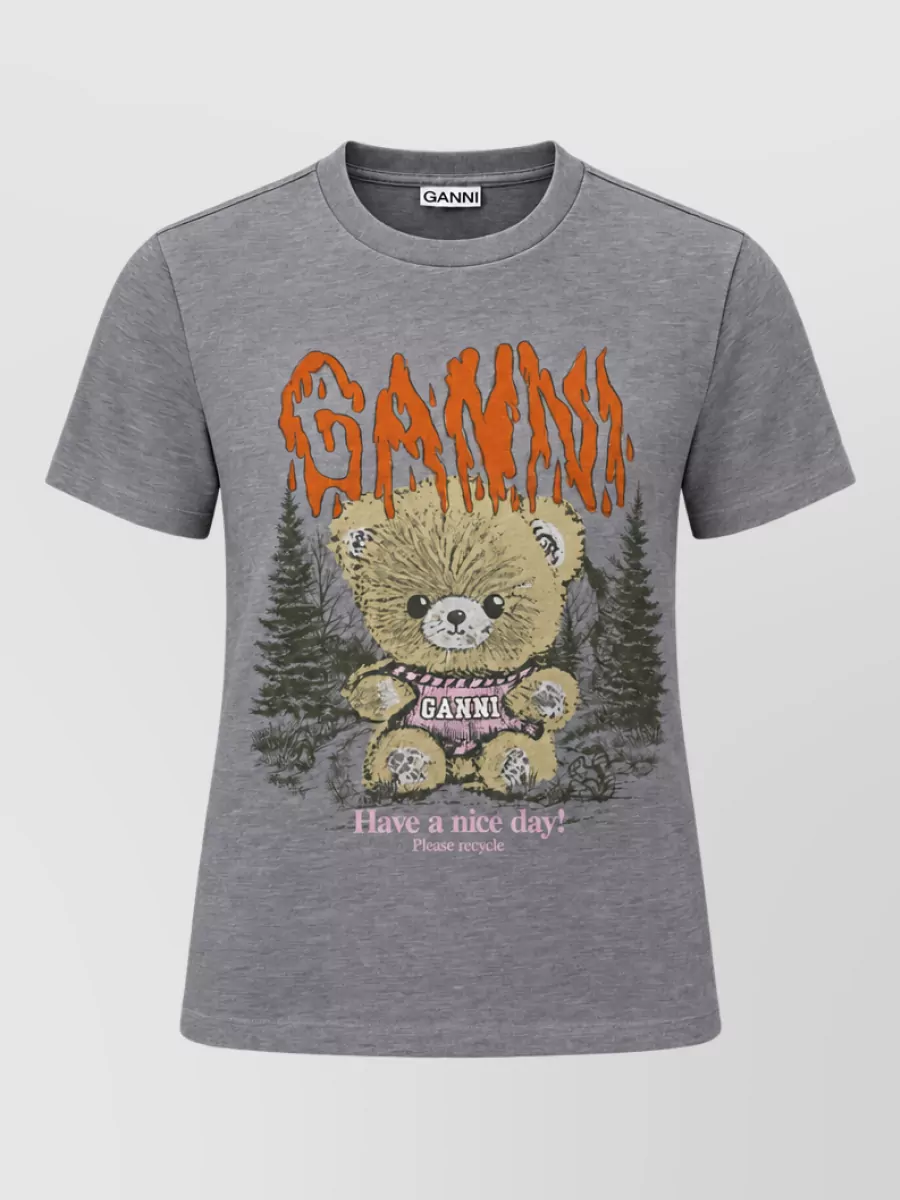 Ganni Cotton t-shirt