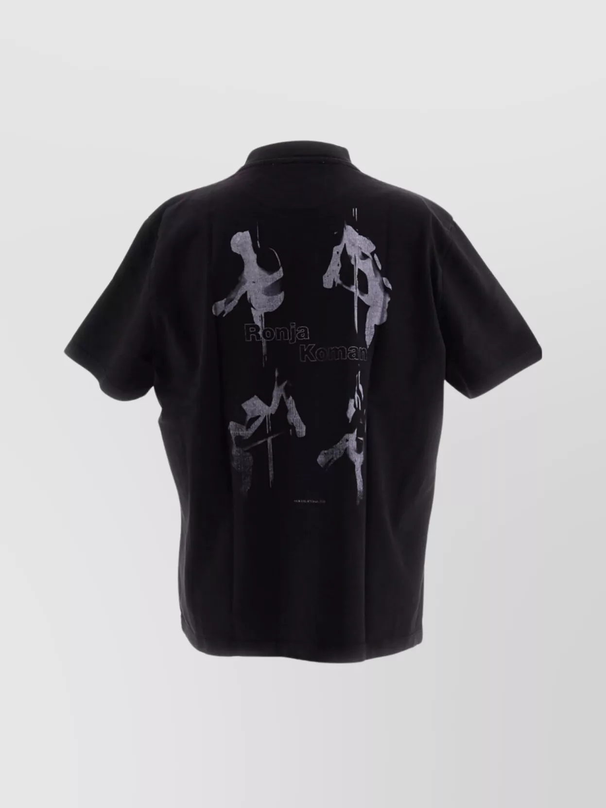 Our Legacy Embroidered Text Graphic Print T-Shirt