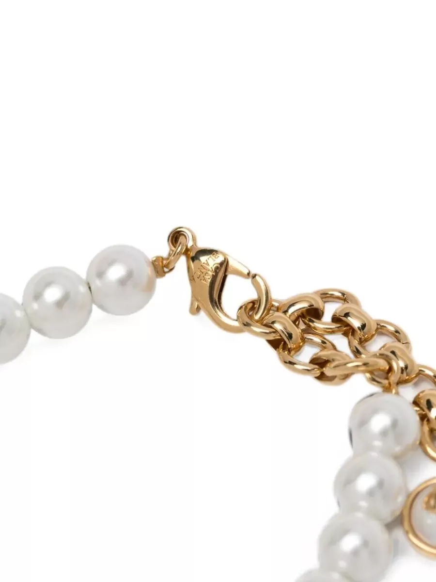 Casablanca Lotus Pearl Bracelet
