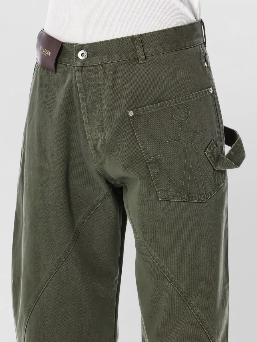 Jw Anderson Denim Wide-Leg Jeans