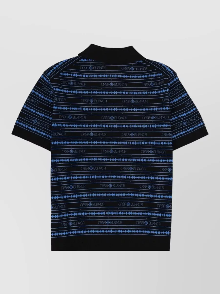 Casablanca Wool Polo Shirt