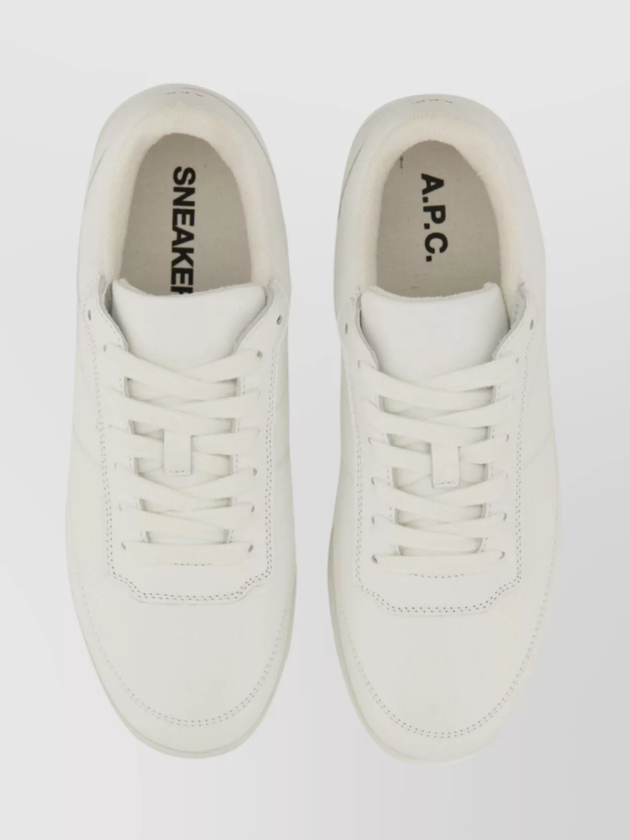 A.p.c. "Moe" Low-Top Rubber Sole Sneakers