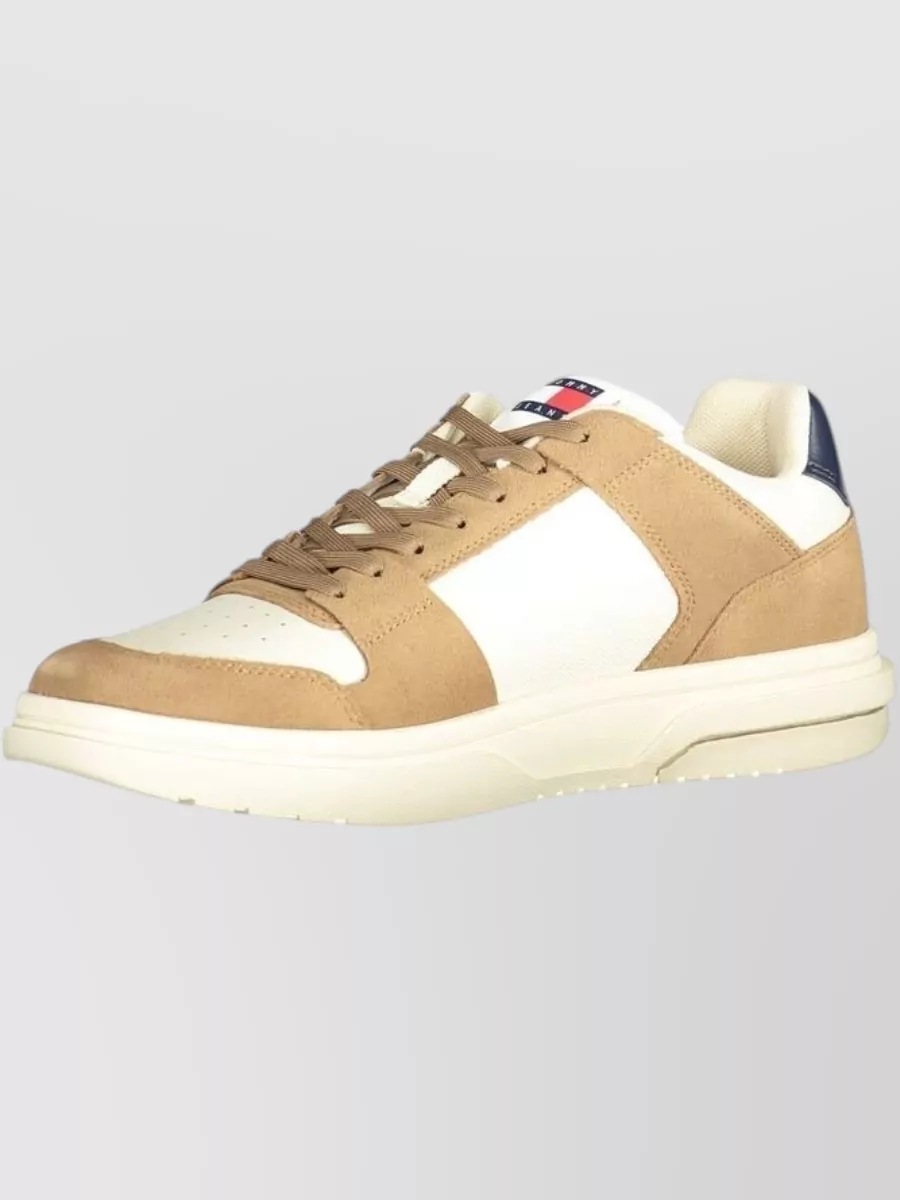 Tommy Hilfiger Leather Low-Top Sneakers