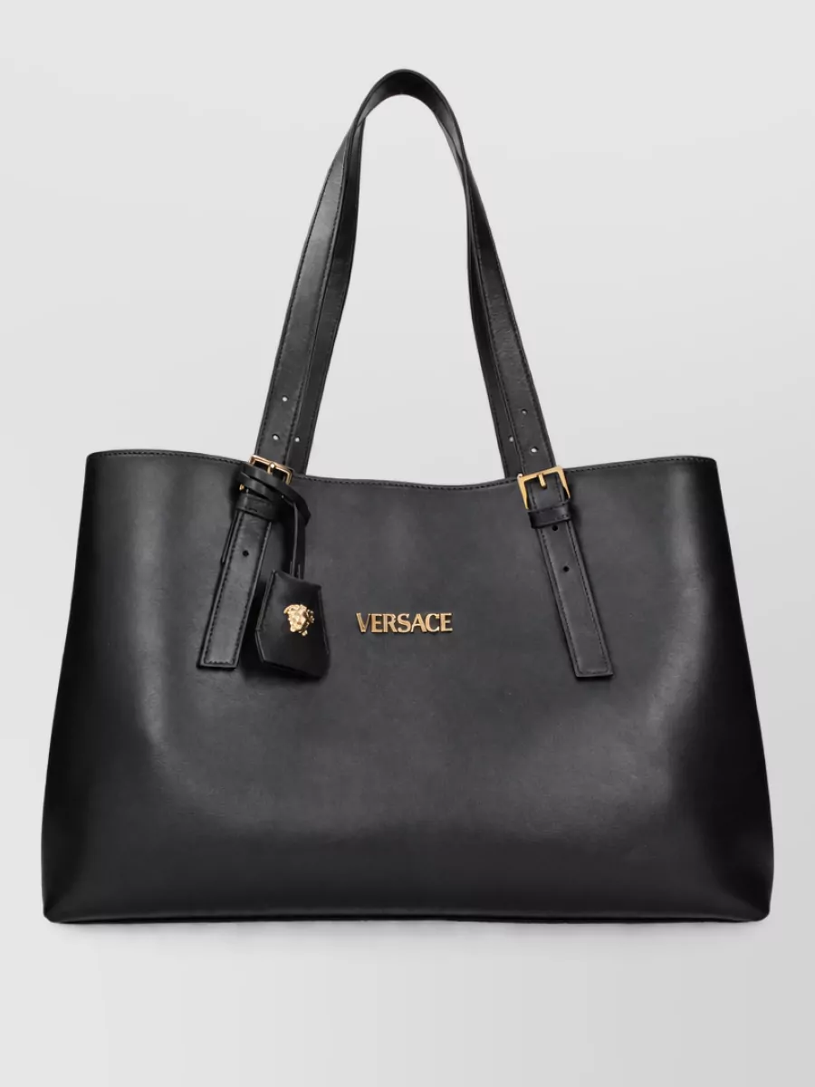 Versace leather tote bag