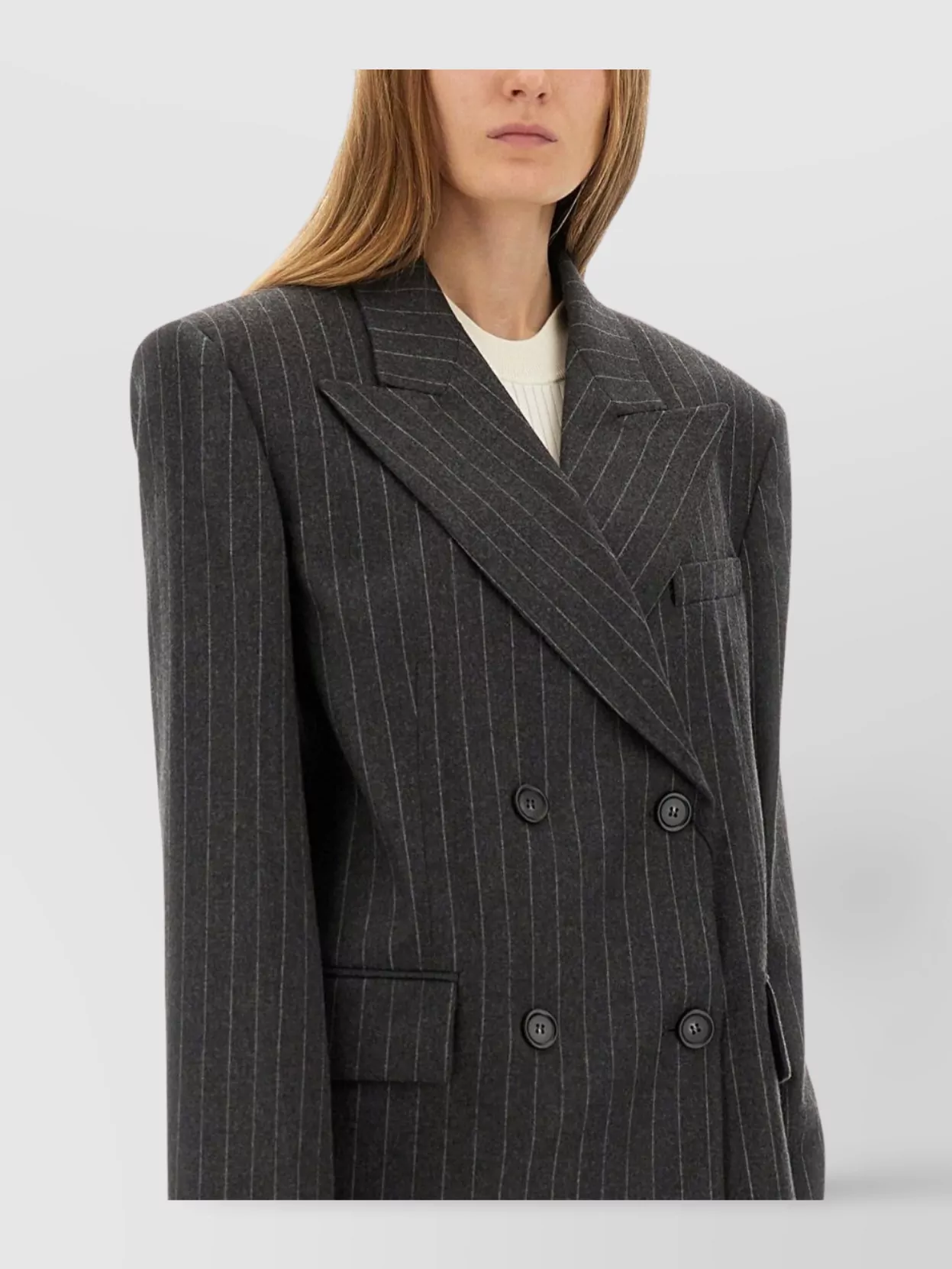 Sportmax Oversized Double Breasted Jacket Belfordi123