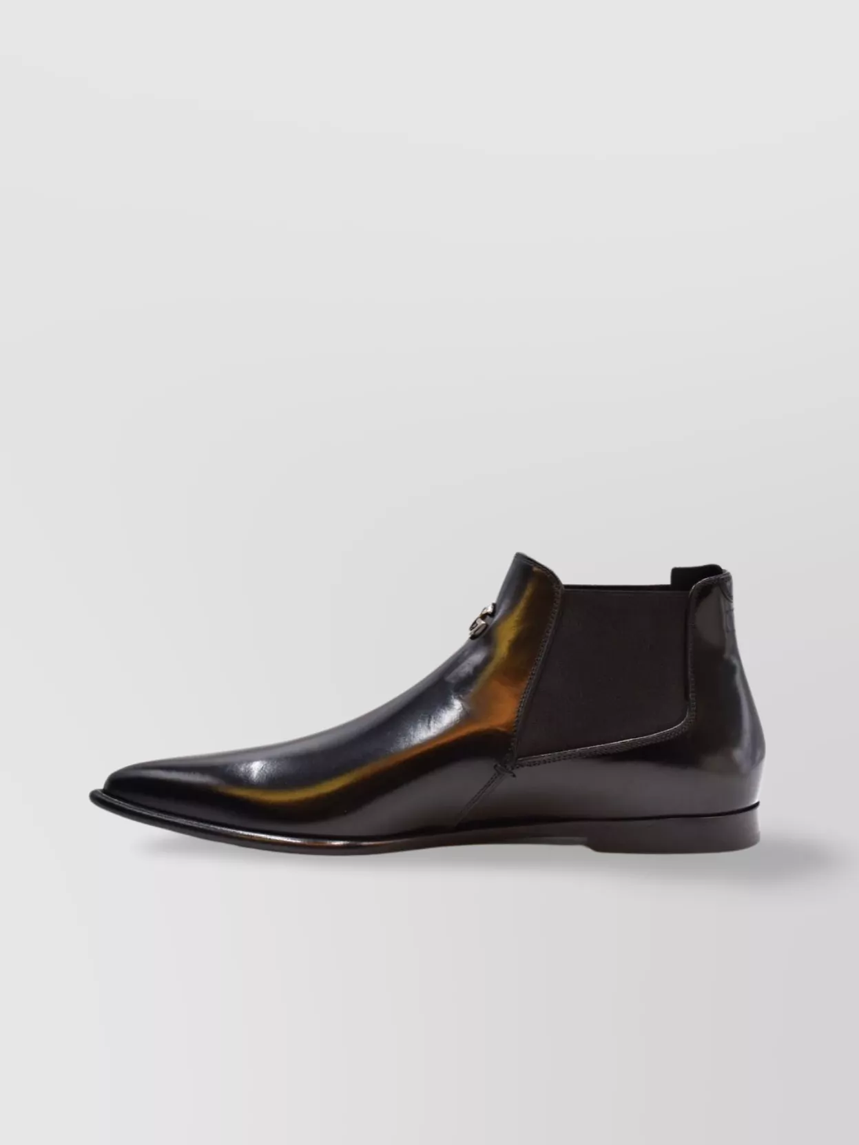 Dolce&Gabbana Side Panel Pointed Toe Ankle Boot