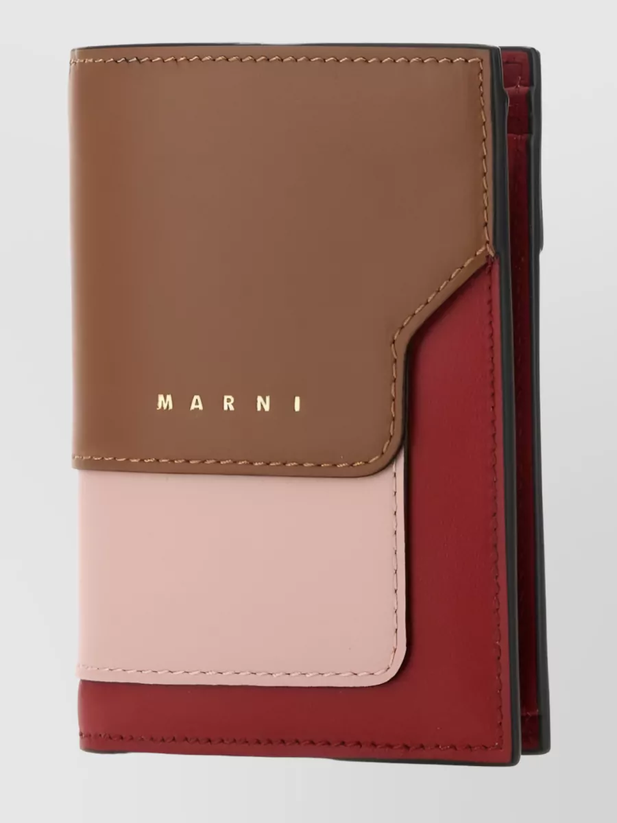 Marni Ddp - Bifold Wallet In Multicolour