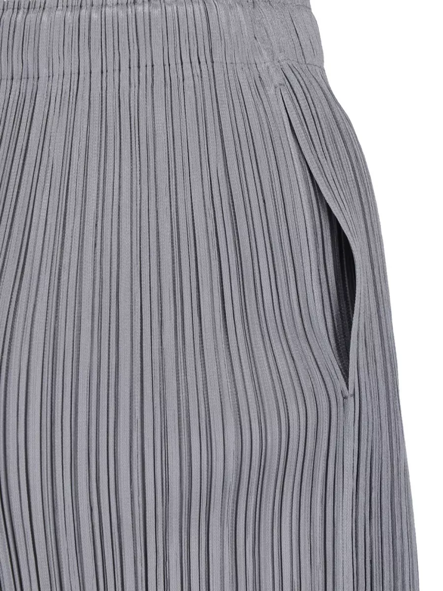Pleats Please Issey Miyake Midi Pleated Skirt