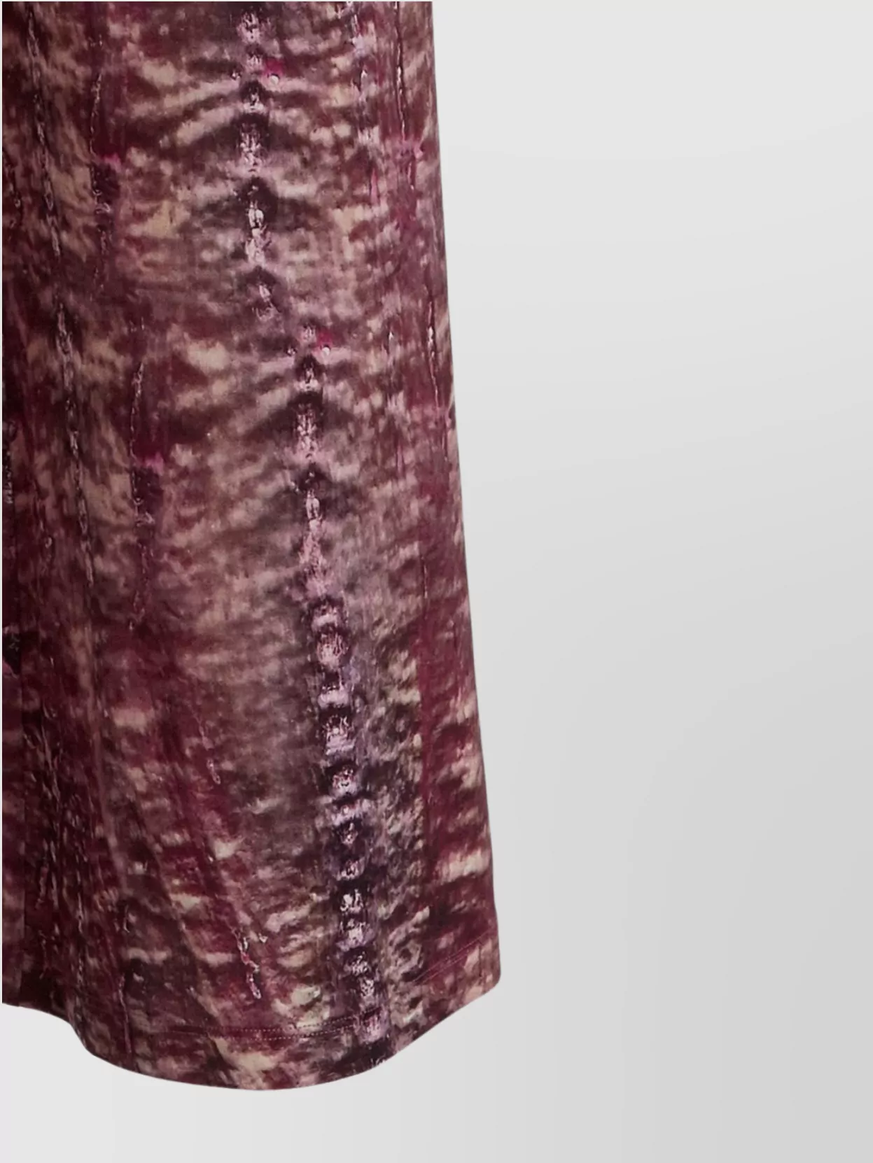 Alberta Ferretti Organzine Trousers Flared Tie-Dye Print