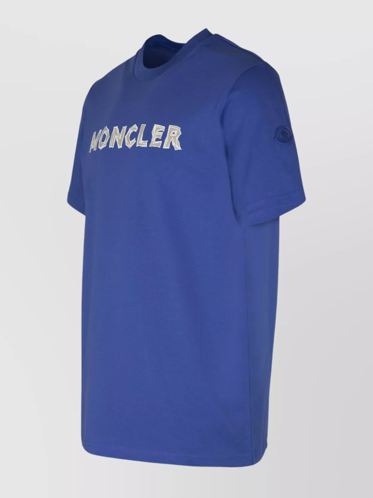 Moncler Short Sleeve Crew Neck Cotton T-Shirt