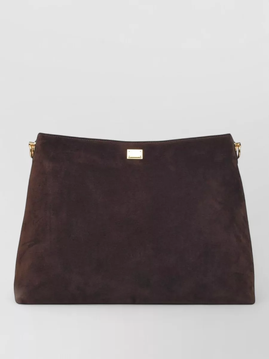 Dolce&Gabbana vittoria large leather shoulder bag