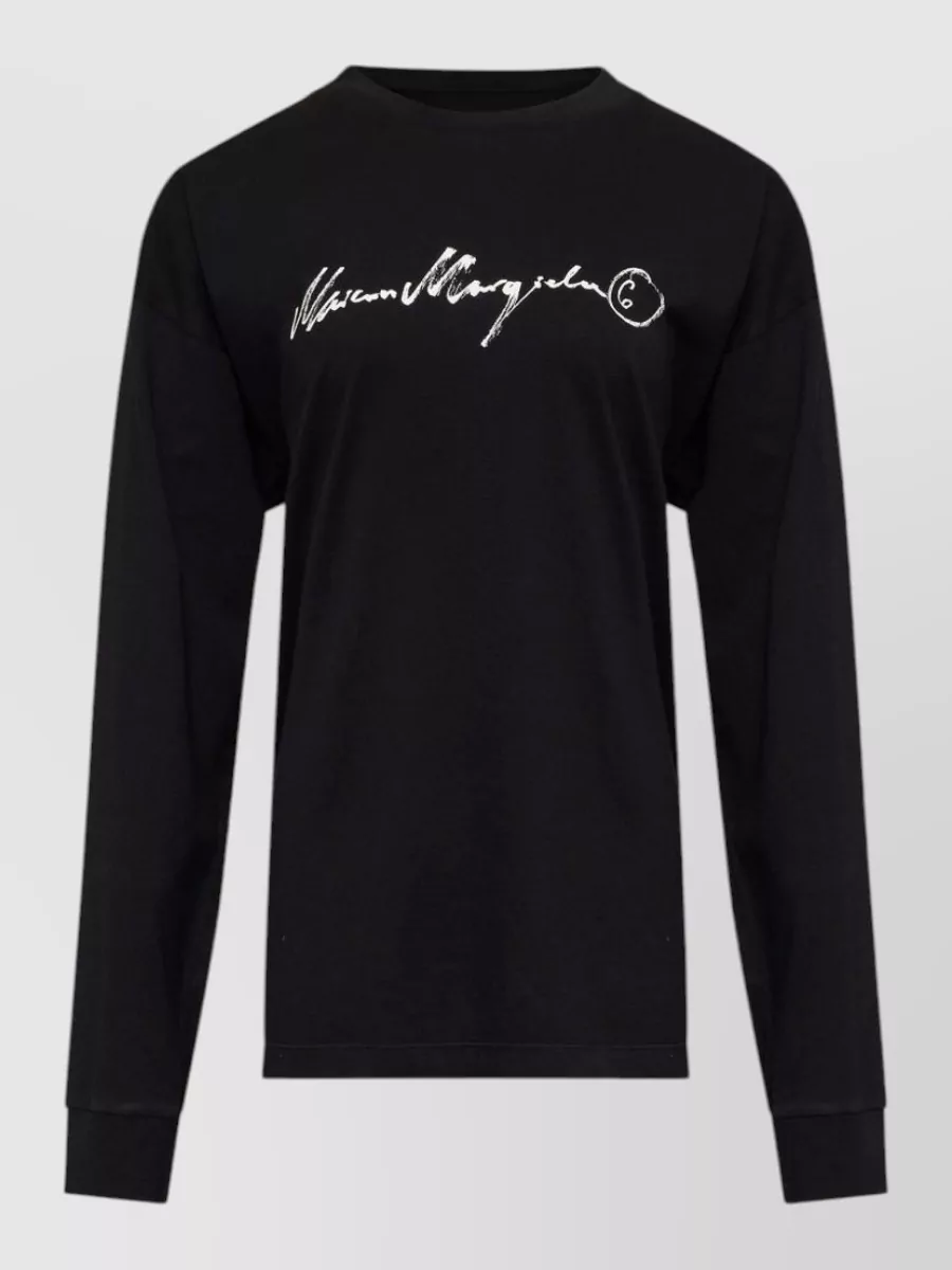Mm6 Maison Margiela Cotton Logo T-Shirt