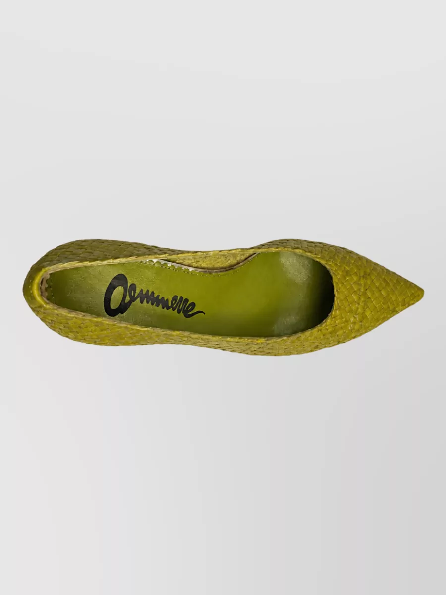 La Rose Woven Ballerina Shoes