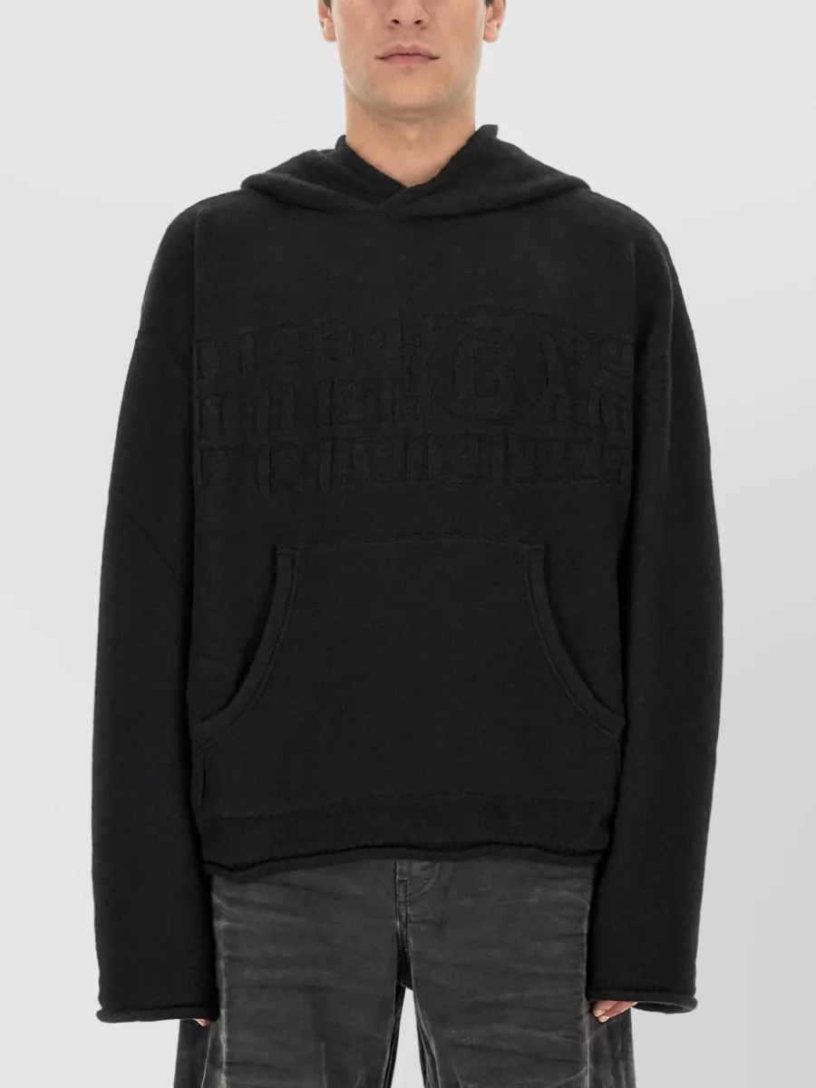 Mm6 Maison Margiela Virgin Wool Hoodie