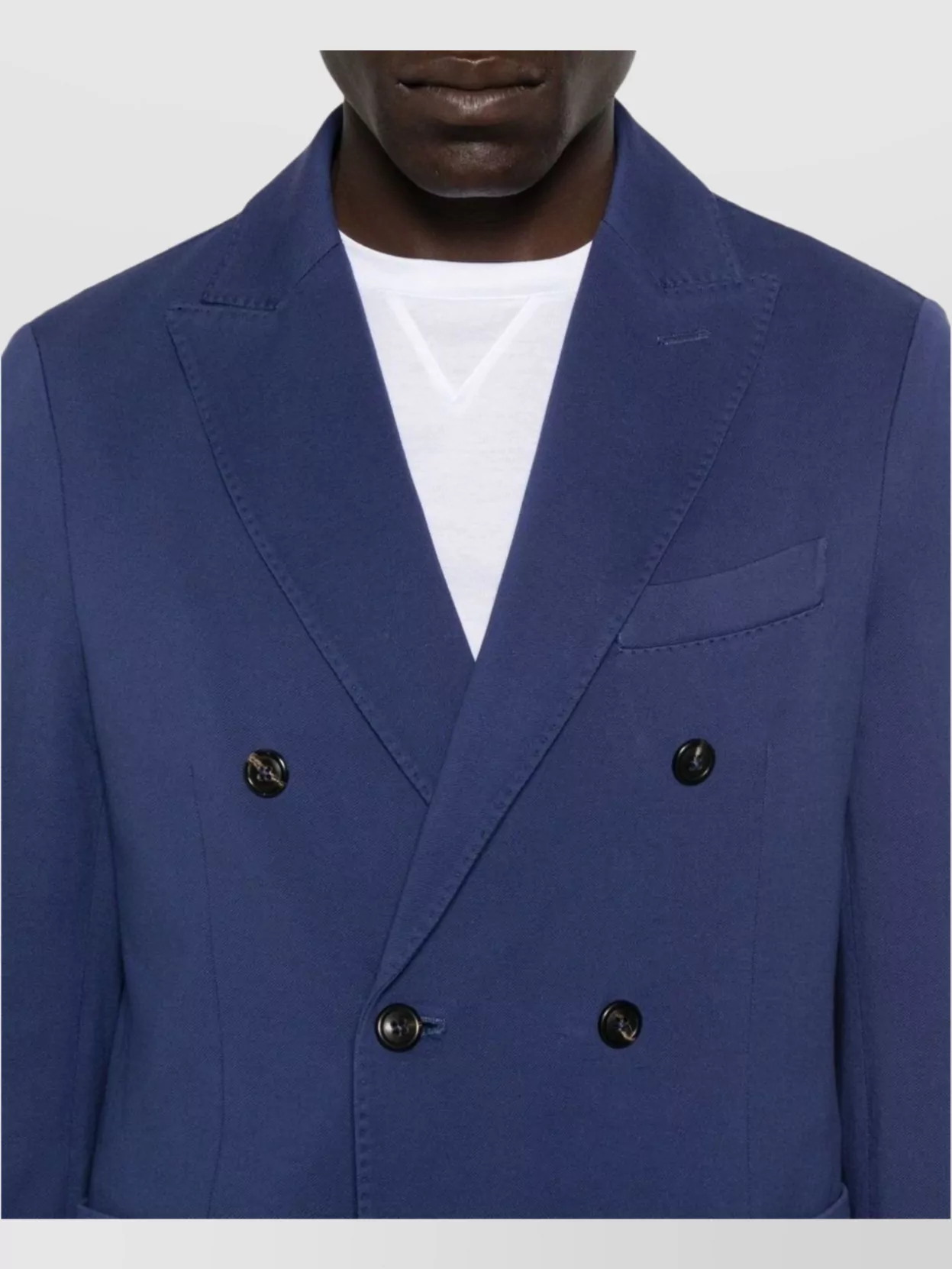 Circolo 1901 Double-Breasted Cotton Jacket With Multiple Pockets