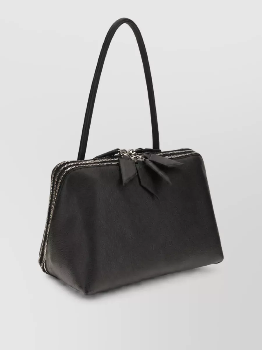 The Attico Calf Leather Shoulder Bag