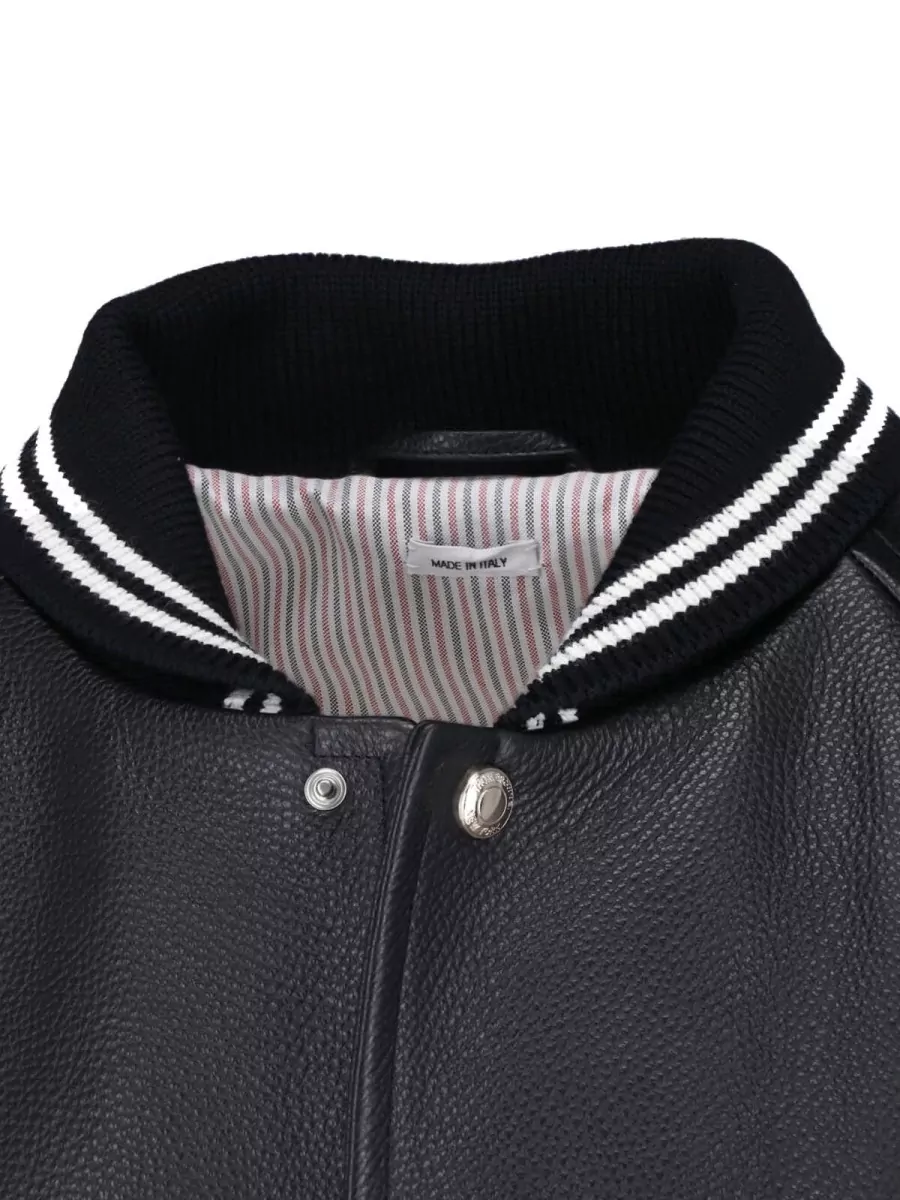 Thom Browne Leather Coat