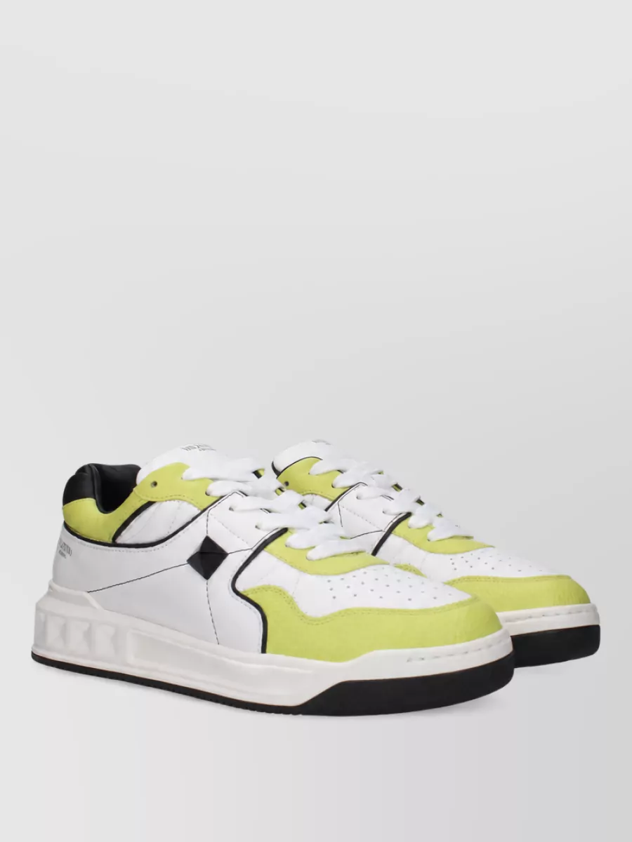 Valentino Garavani Leather Low-Top Sneakers