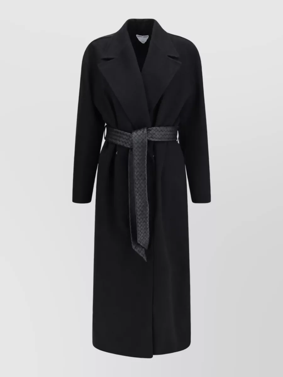 Bottega Veneta cashmere long fitted coat