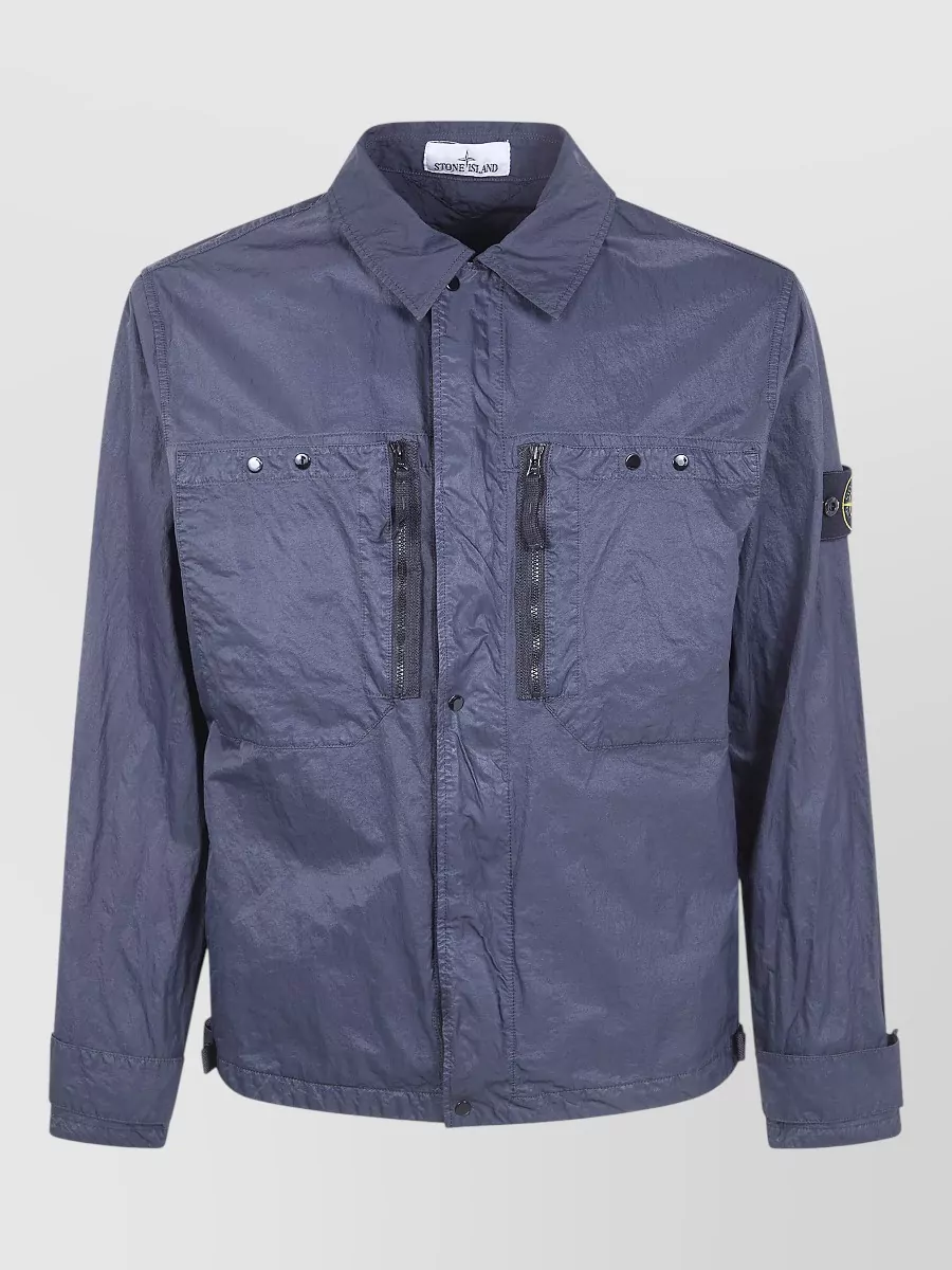 Stone Island Single-Breasted Jacket