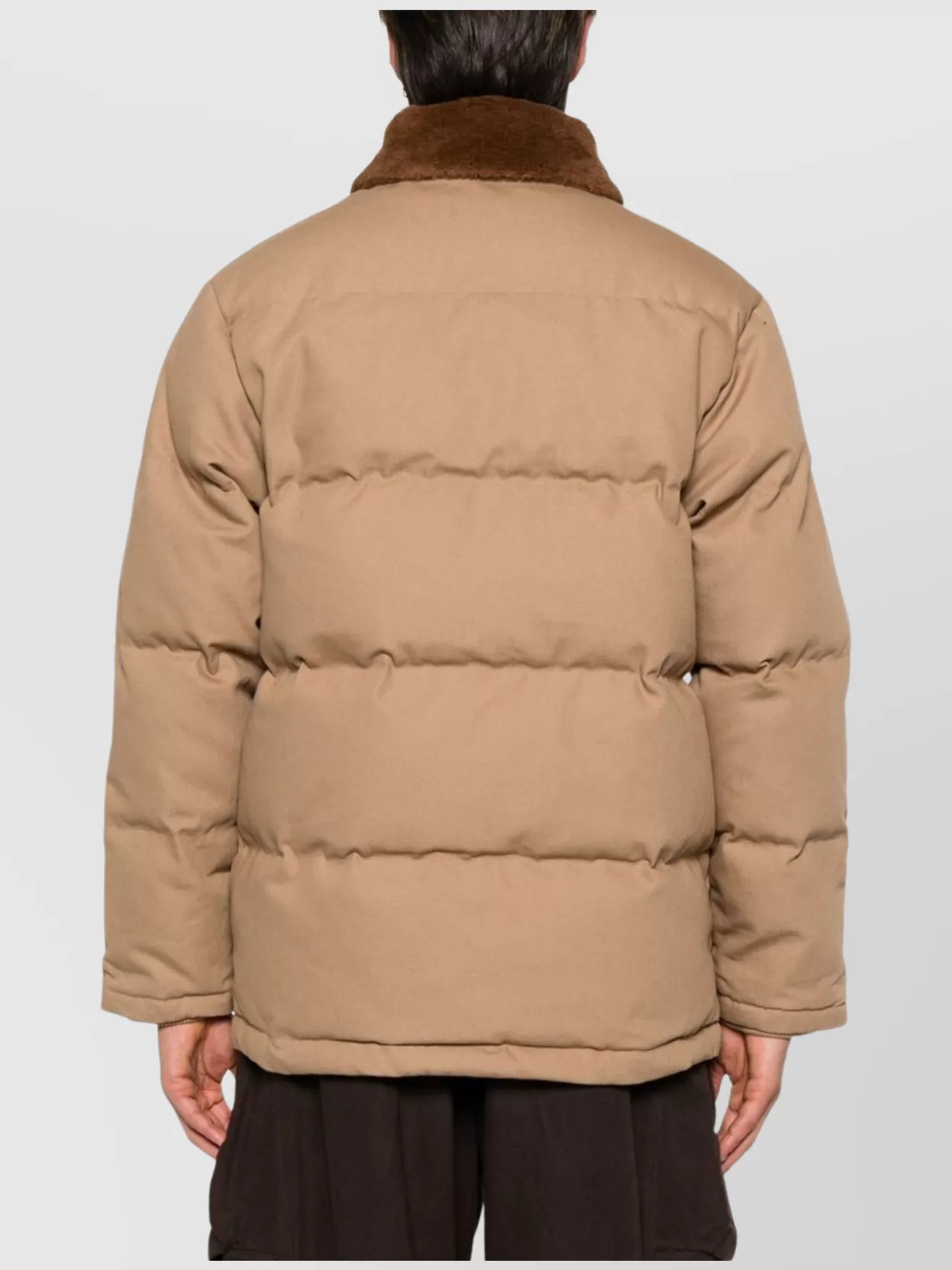 Carhartt Wip Rayley Cotton Canvas Jacket With Faux-Fur Collar