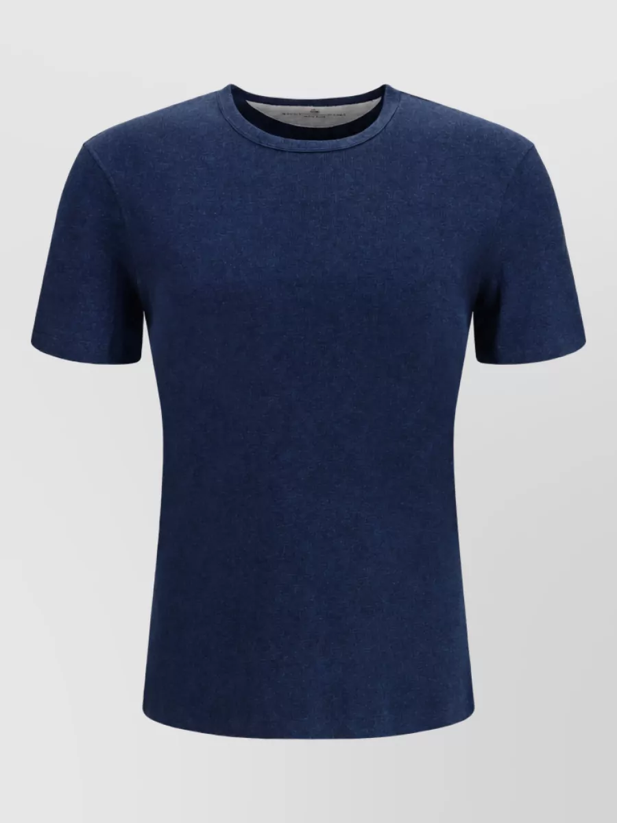 Brunello Cucinelli ribbed cotton jersey t-shirt