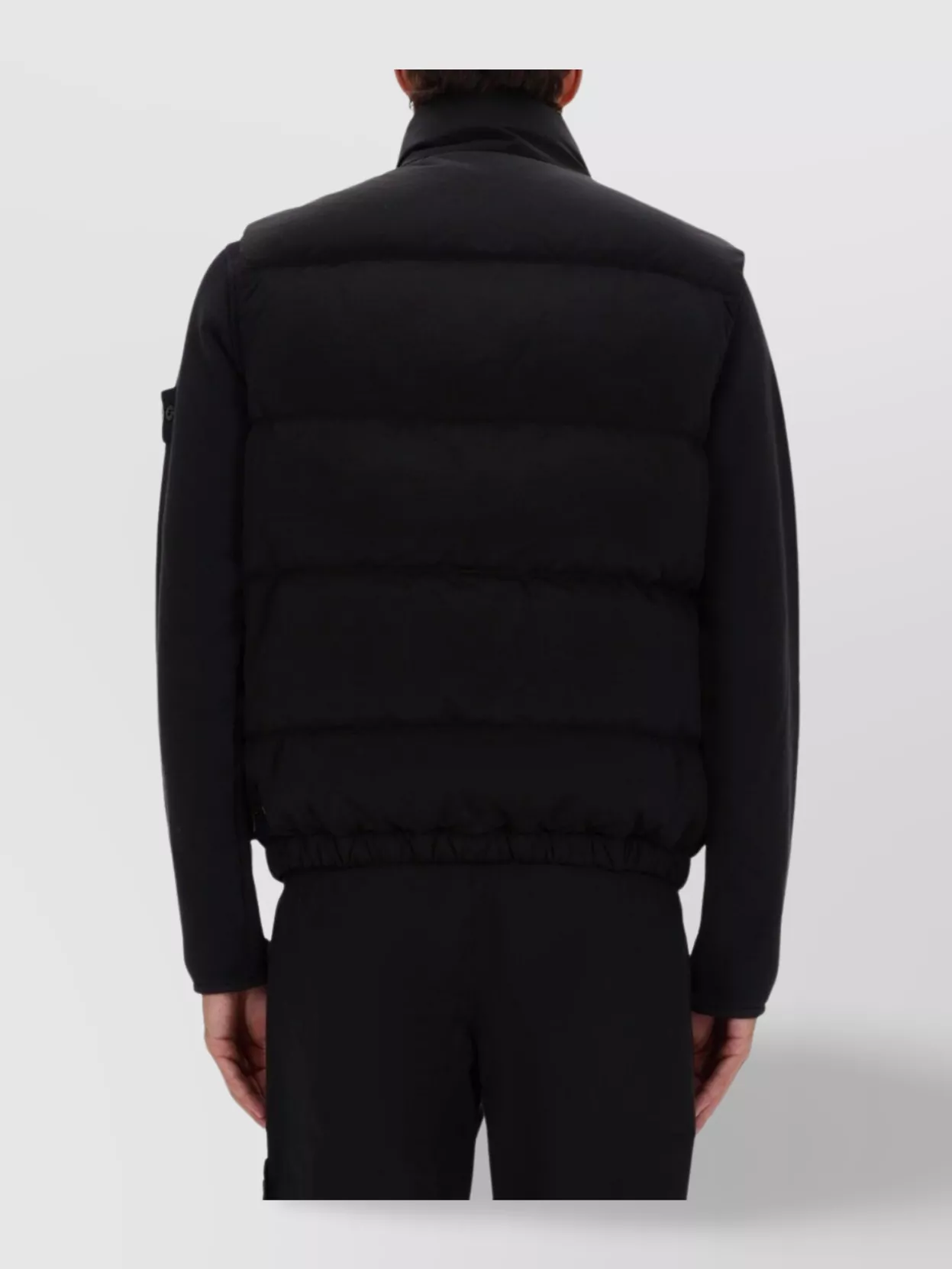 Stone Island High Collar Puffer T-Shirt Side Pockets