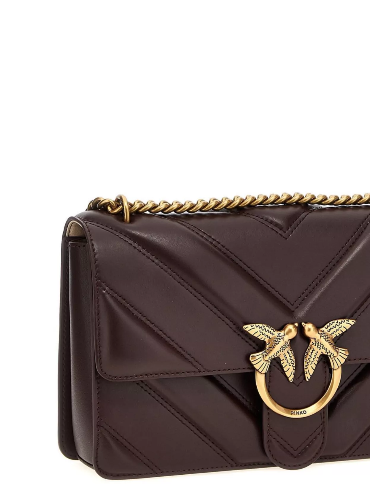 Pinko 'Beloved Chevron Light' Crossbody Bag
