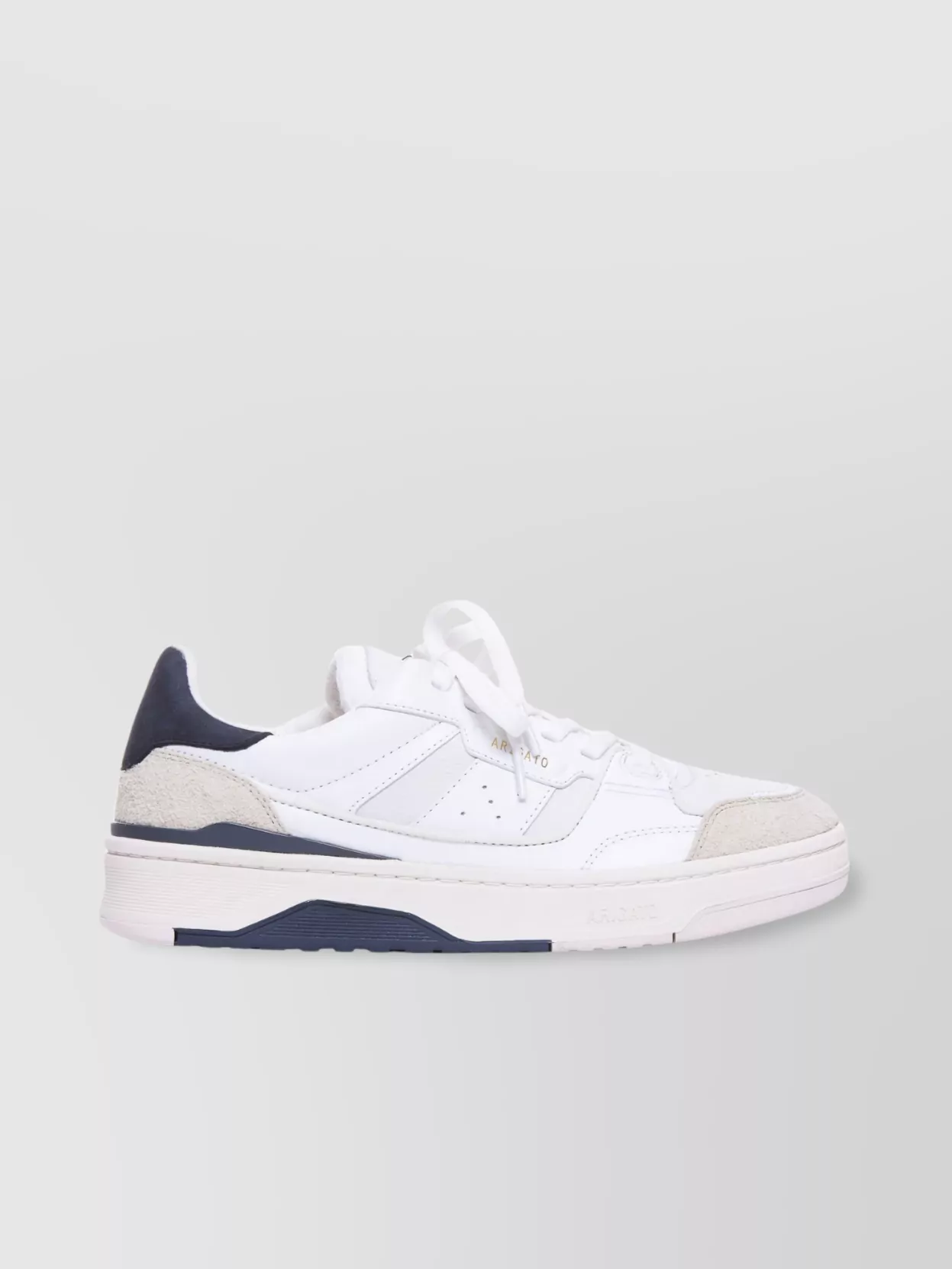 Axel Arigato Low Top Leather And Fabric Sneakers