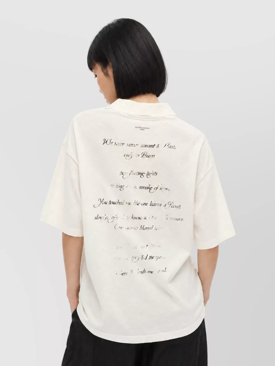Ann Demeulemeester Cotton T-Shirt