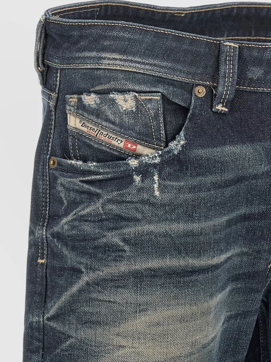 Diesel Denim Straight-Leg Jeans