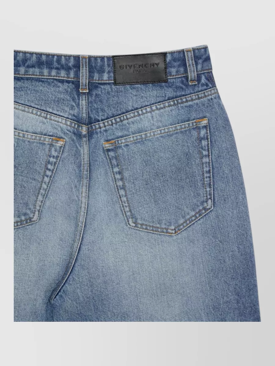 Givenchy Denim Cocoon Wide-Leg Jeans