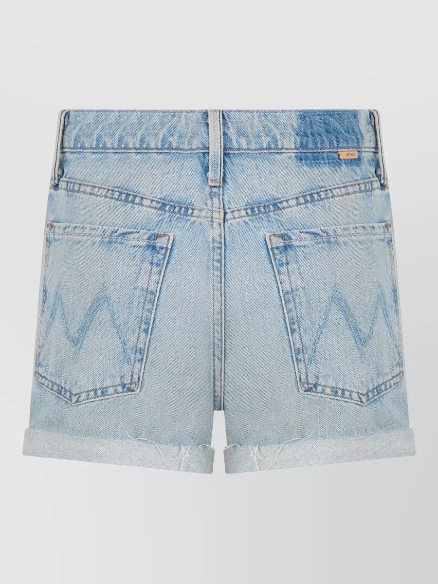 Mother Denim High-Rise Short Shorts