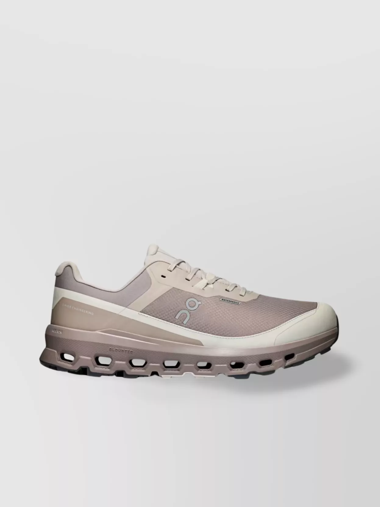 On Chunky Sole Mesh Panelled Rubber Sneakers