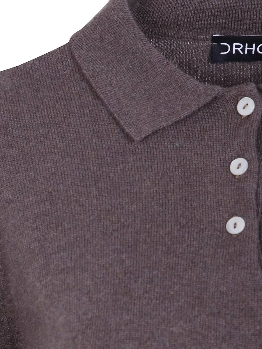 Drhope Cashmere Polo Jumper