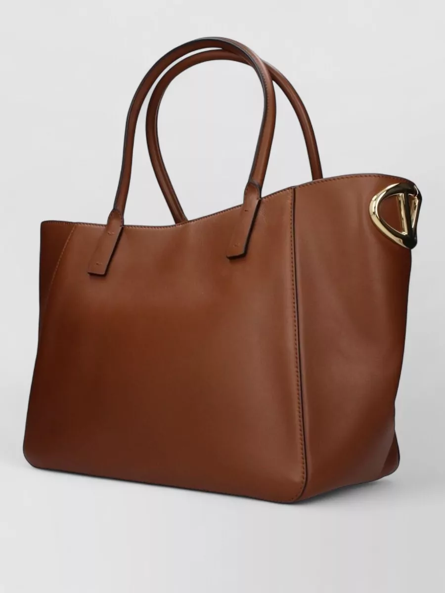 Valentino Garavani Leather Bucket Bag