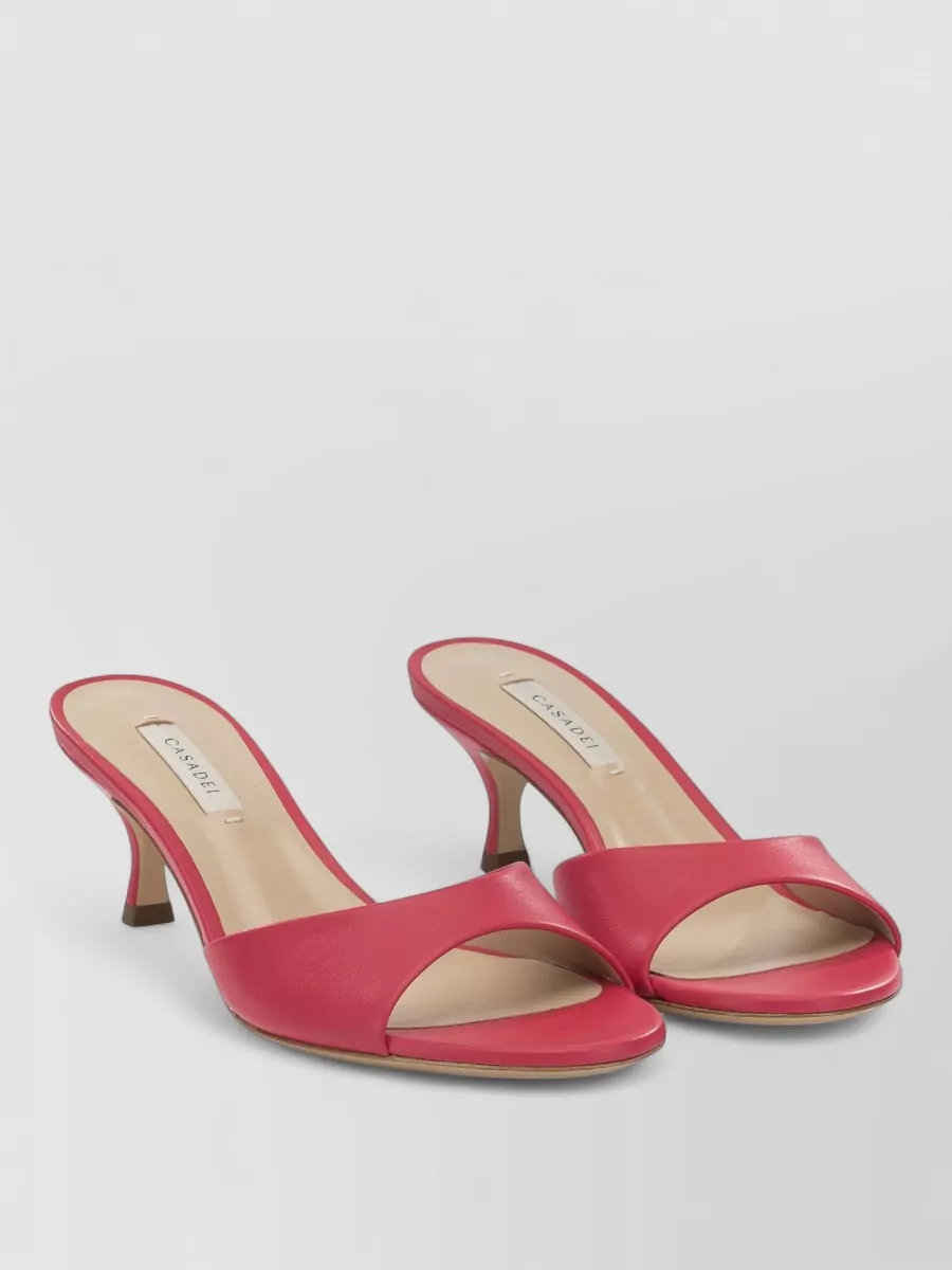 Casadei Leather Mules