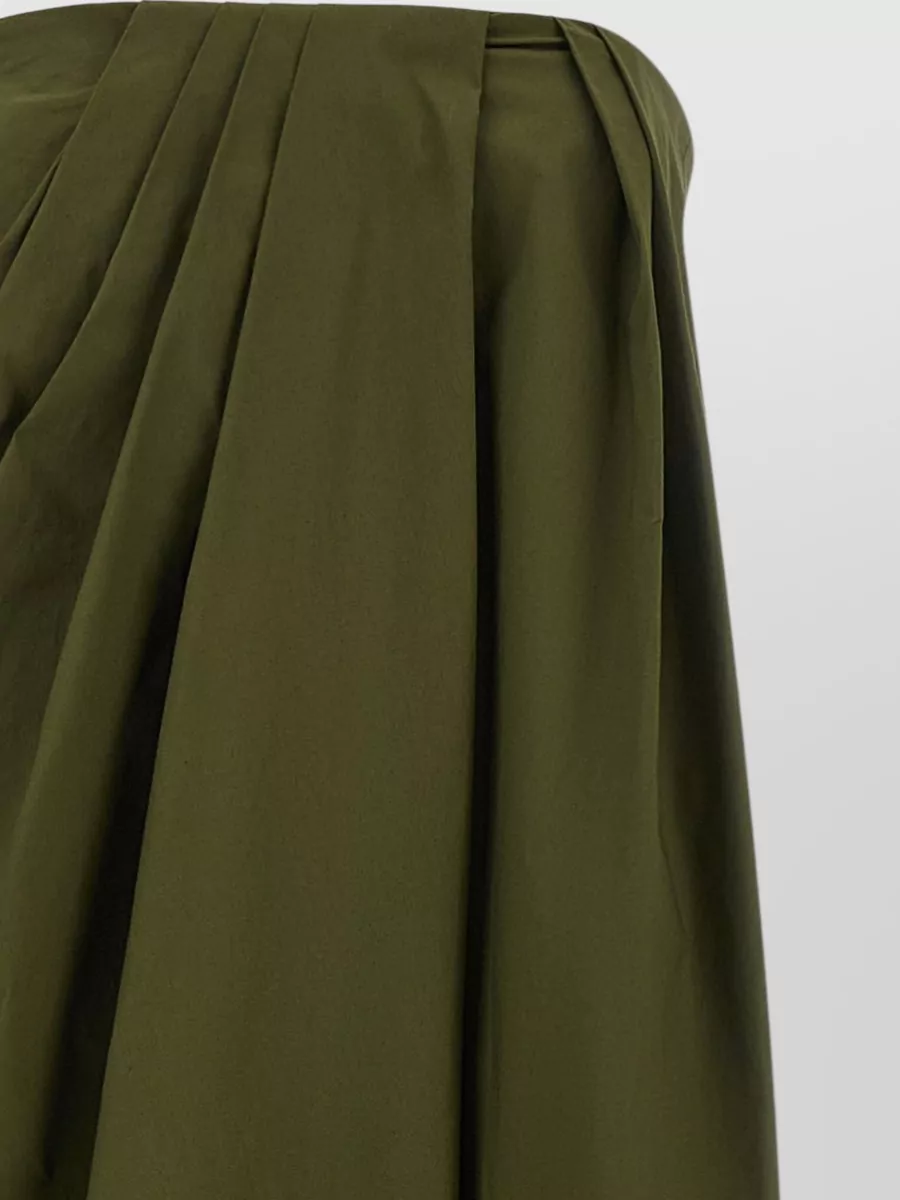 Armarium Cotton Asymmetric Draped Sleeveless Long Dress