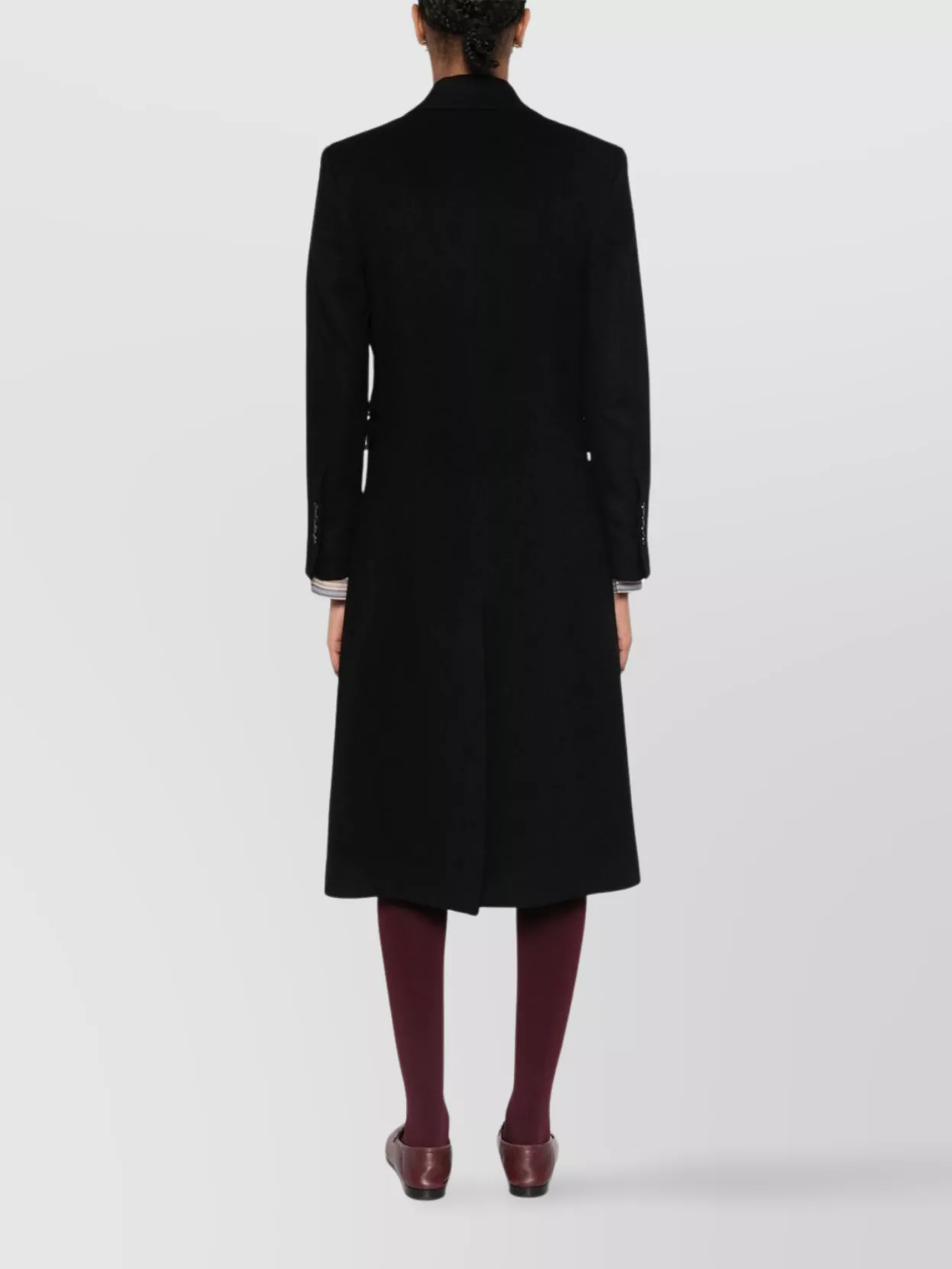 Paul Smith Wool-cashmere Blend Double-breasted Coat