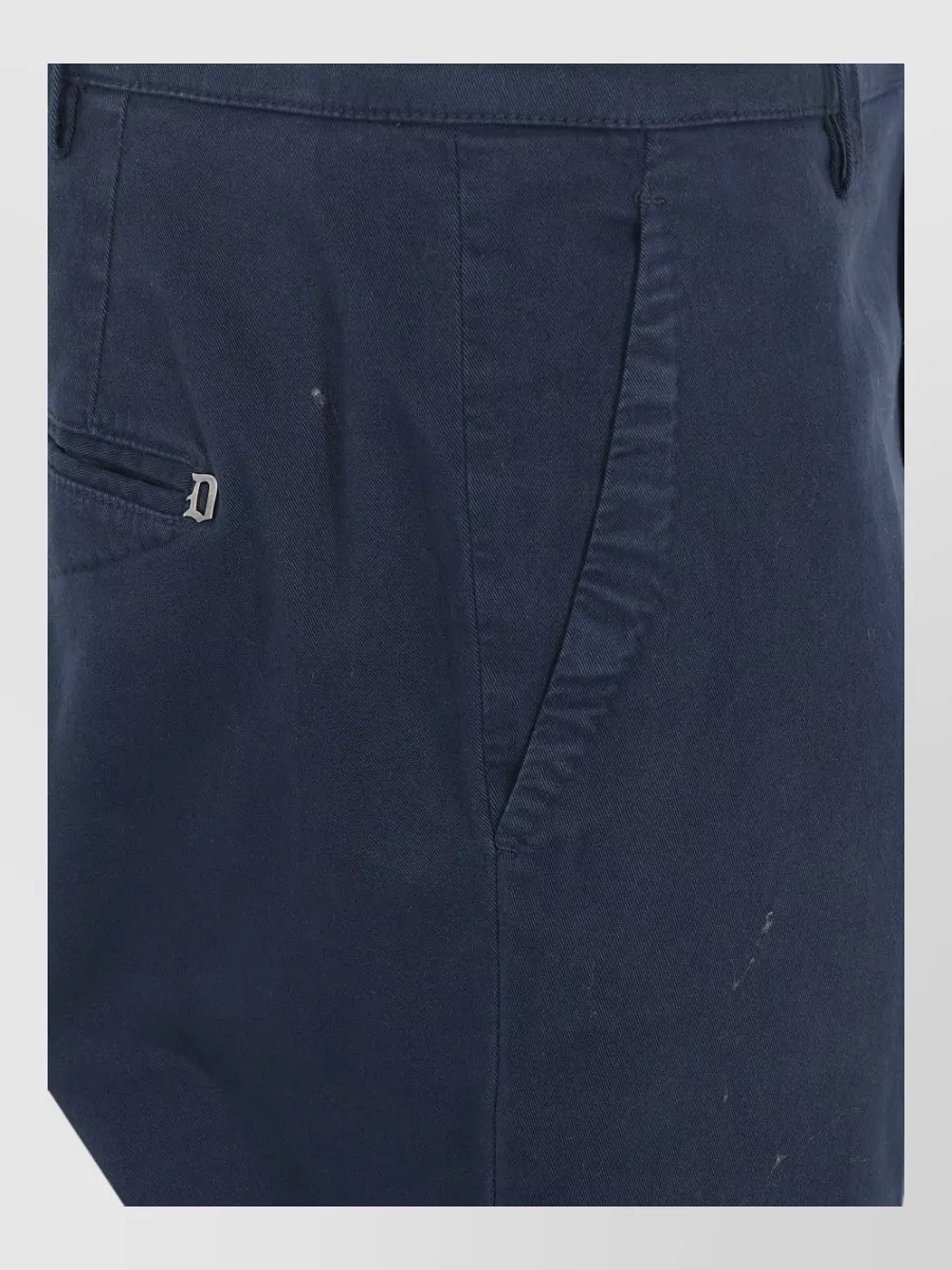 Dondup cotton relaxed-fit chinos