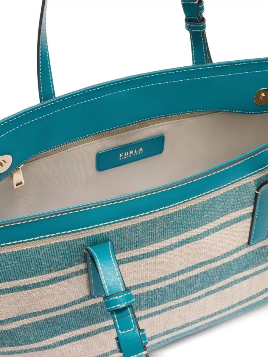 Furla Silk Nylon Tote Bag