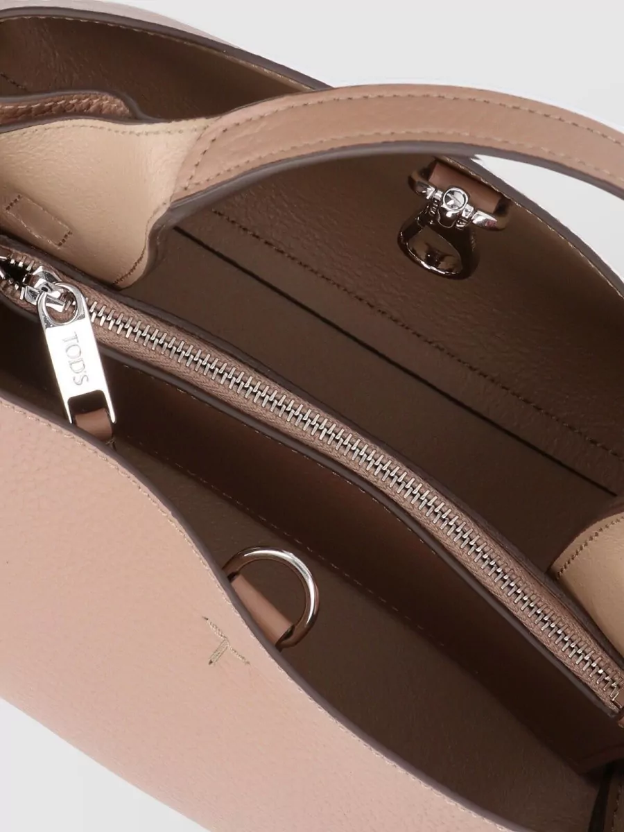 Tod's Crossbody Bag Top Handle Adjustable Strap Hardware
