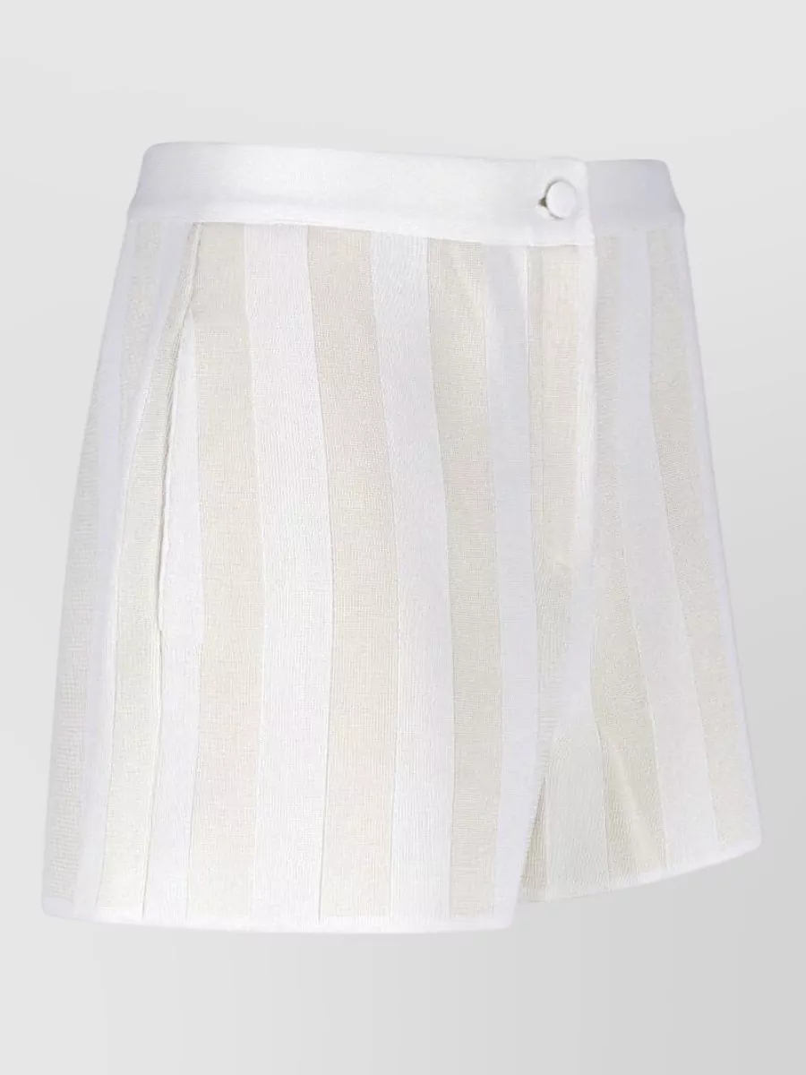 Fendi Straight Tailored Shorts
