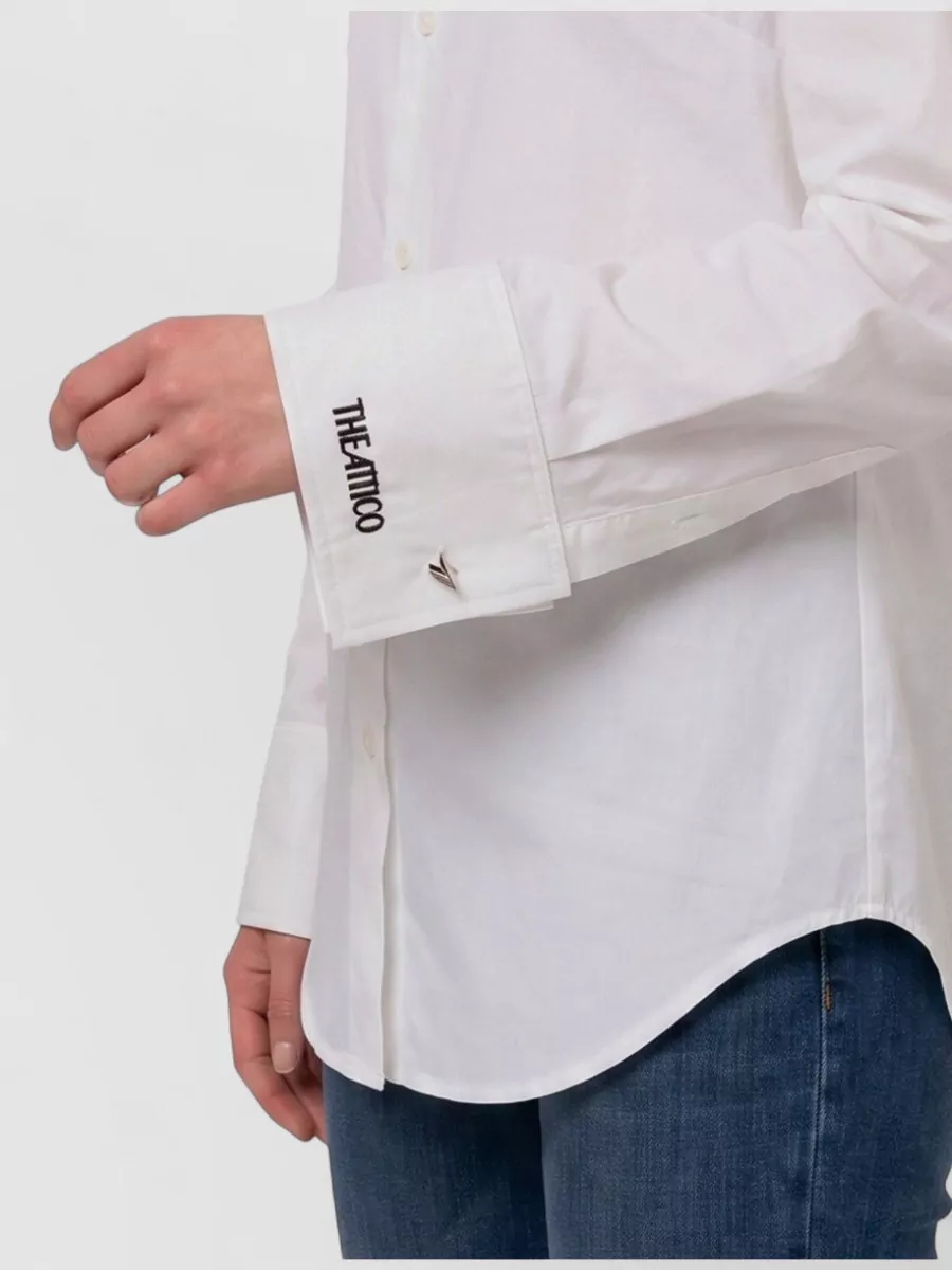The Attico Cotton Slim-Fit Shirt